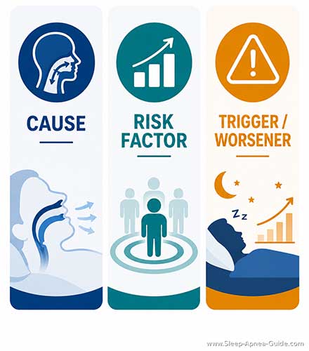 A clearer way to think about sleep apnea contributors A clearer way to think about sleep apnea contributors