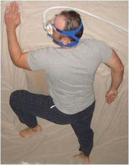 sleep position with cpap